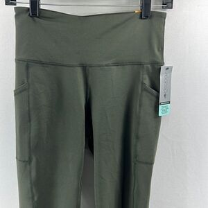 ID Ideology High-Waist Leggings Vintage Emerald - Sz S - NWT
